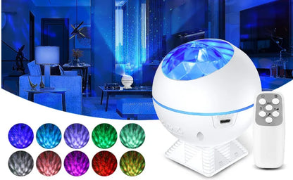 Starry Sky Projection Lamp Galaxy Projector